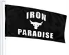 Iron Paradise Flags 3x5ft Sports Club Outdoor Intérieur personnalisé 3x5ft Polyester Double Cousage avec œillets en laiton4729956