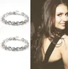The Vampire Diaries Klaus Caroline Forbes Strass -Kristall -Bow Shine Charmband Mode Schmuck16913190