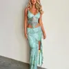 Hirigin Vintage 2 قطعة تنورة مجموعة للنساء عاريات المحاصيل أعلى و bodycon midi التنانير y2k partycore party oufits مجموعة 240508