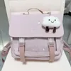 Sacs d'école japonais y2k esthétique kawaii sac à dos filles sweet chic ita fashion women transparent ins docgols scolaires