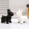 Figurine decorative Kawaii Animal Dog Sculpture Ornament Piggy Bank Home DECORAZIONE DECORAZIONI Regalo per bambini Elettroplaggio moderno