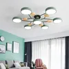 Chandeliers Modern 3 Different Colors LED Chandelier Suitable For Living Room Bedroom El Study Home Decoration Indoor Lighting