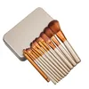 NOUVEAU MAQUEUP 12 PCSET BROSSION NUDE 3 MADEUP BROST KIT SETS POUR LE FEUILLE BUSHER COSMETIC PROSTES TOL DHL9145534