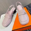 Sandales de créateurs Pantres plates Sandales de denim d'été pour femmes Brands de famille décontractée