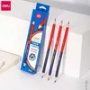 Lápices Deli Red Blue Pencil HB Bicolor Pen adecuado para niños y adultos en diseño Dibujo de marcado industrial de ingeniería y estaciones de lápiz de madera D240510