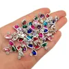 Luxury Planet Nail Charms 120st Glitter Rhinestones With Saturn Art Alloy Diamond Crystal DIY Jewelry Decoration 240509