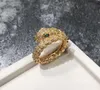 2018 Fashion Snake Rings Pierścień Pierścień mody Długość biżuterii Wysokiej jakości Węża Pierścień dla kobiet Party3505557