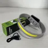 Night Running Brand Brand Light Light Outdoor Sport Usb Recarregável Luz de Breta Segura Armada de Belra Placa Placa Luz de Ciclismo