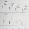 Storage Bottles 500 X Empty Travel 8ml 15ml 20ml 25ml Liquid Sample Collection Glass Vials Screw Aluminium Lids 1/2