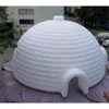 Centro per eventi impermeabili per tenda a cupola igloo gonfiabile con porte del ventilatore ad aria per una mostra di nozze per feste all'aperto 10 m di diametro (33ft)