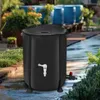 Storage Bottles Rain Barrels Portable Weather Proof Sturdy Water Tank Container With Filter Spigot Folding Garden Barrel