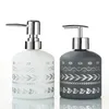 Vloeibare zeepdispenser 1 st Compact druktype cosmetica subpakket patroon shampoo badgel porselein zoals hand sanering flessen lotion leeg
