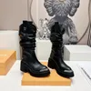 Boots Women's Shoes Naked Wolfe Стабильная черная ковбойская марка Vipol 9992311082024