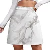 Saias Mini -saia de mármore roupas para mulheres chiques e elegantes vestidos de noite de luxo 2024 vestido de verão