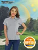 TACVASEN UPF 50 Performance Polo Polo Femmes Femmes Dry Sèche à manches courtes Séchon