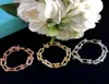 Bracelets de charme de luxe en bambou en bambou en cristal Bangle de chaîne de seau pour femmes bijoux de mode6033236