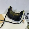 Designer onderarm tas dames goud gesp lift halve maan tas luxe handtas