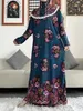 Abbigliamento etnico 2023 cotone musulmano abayas per donne preghiera Ramadan Dubai Turchia del Medio Oriente Fema