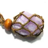 Декоративные фигурки домашние украшения натуральный кунзит подвесной целебные каменные ожерелье Lucky Love Perfect Gift Quartz Crystalls