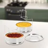 Double Boilers Stackable Steamer Insert Pans Cooker Pot Set Stainless Steel For Food Lasagna Soup Baking Reheat Multiple Dishes