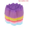 Formy do pieczenia 5pcs 3/5 cm Lotus silikonowy forma Bufcake Cake Muffin Nonstick i ciepło MORMOWANE