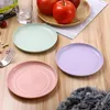 Teller 5pcs Esstisch Set wiederverwendbares Baby Fütterungsgerichte Salat Snack Obstplatte Picknick Unzerbrechliche Küche
