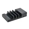 Neuer Multi -Port -USB -Telefonladegerät Inhaber Fast Lading 4 Ports Station Dock Stand Hub Hub Basi