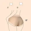 Damenhips unsichtbarer Eisseide Frauen sexy unterpackte Unterwäsche Unterwäsche Ansteigen nahtloser bequemer Dessous