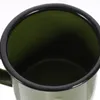 Geschirrsets Becher Tasse Schüttgutglas und Camping Cups Tea Metall Vintage Trinkwasser Eisenweg Zinn Camp Campfire