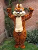 Mascotte Chipmunk più recente costume di costume di alta qualità Carnevale unisex Outfit Christmas Birthday Outdoor Festival Dress Up Promotional Punte