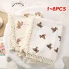 Coperte da 1-8pcs per bambini coperta a sei strati garza indicizzata tessuto di cotone puro cotone baby la confezione era