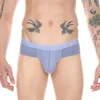 Underpants Big Bulge Enhancing Mens Underwear Briefs Ice Silk Cheeky Triangular Panties Swim Bikini Striking Male Underware Sexy