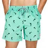 Surfcuz Mens Plaging Shorts Quick Drouhing Beach Board Shorts с сеткой 7-дюймовой внутренней шишни