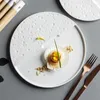 Plates White El Supplies Kitchen Tableware Western Cuisine Pasta Restaurant Clubs Creative Dish