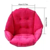 Kudde Shell Plush Dinning Chair Pad Student tjockare Thermal Seat Office Midje Support Dator Integrerad