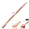 3 -stijl roestvrijstalen nagel Cuticle duwer Tweezer Nail Art Files Gel Pool