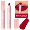Crayons à lèvres Dunuf Lipstick crayon étanche étanche sexy Red Nude Purple Tone Ton rouge à lèvres Laisant Lipliner Lasting Cosmetics D240510