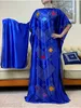 Vêtements ethniques 2023Good Quty Robes d'été africaines pour femmes musulmans Abaya Dubai Turquie Mode musulmane Hijab Cotta American Islam Clothing T240510