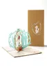 MOTHER039S dag gratulationskort Romantisk 3D Mor och barn Threedimensional Paper Carving Handgjorda gåva Tack Mamma Festival Car388415