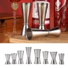 Cocktailbar Roestvrij staal Jigger Double Spirit Measuring Cup voor Home Party Club Accessories Barware Tools 240428
