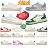 2024 Designer Fashion Women Casual Shoes Vintage Trainer Lace-Up Luxury Sneakers Non-Slip Outdoor Leather Friction Resistance Shoes Storlek 35-42