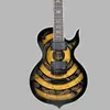 Hochwertige Pick -up -E -Gitarre Solid Mahagony Body Zakk 6 Stich Gitarre