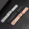 Guarda bande per Hublot Yubo Strap Big Bang Classic Fusion Men Women Banda in acciaio inossidabile solido 27mm*19mm Q240510