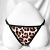 Briefs Panties Customize Name Crystal Letters Waist Body Chain for Women Sexy Leopard Underwear Bikini Thong Body Jewelry Valentines Day Gift T240510
