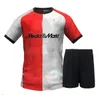 2024 25 Feyenoords Maglie di calcio per bambini Kit Kit Kit Shirt Football Allenamento a casa Versione Fan Player Maillot Timber Danilo Dilrosun Hancko