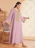 Ethnische Kleidung Marokko Party Kleid Muslim Eid Ramadan Women Abaya Sticker Gebet Kaftan Robe Abayas Dubai Longue Vestidos Largos Maxi