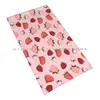 Towel Strawberry Pattern Quick Dry Gym Sports Bath Portable Mark Cavendish The Way Pro Cycling Team Fahrrad