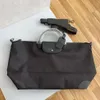 Torba designerska Wysoka wersja z zaszyfrowaną nylonową torbą na pierogi dla mężczyzn i damskiej torby podróży duża pojemność bagażowa torba ręczna