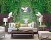 Fonds d'écran Fond d'écran personnalisé pour Country American Restaurant Garden 3 D Walls TV Background Wall peinture