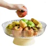 Bowls Vegetable Fruit Bowl High End Tray Home Living Room Coffee Table Display Snack Durable Centerpiece